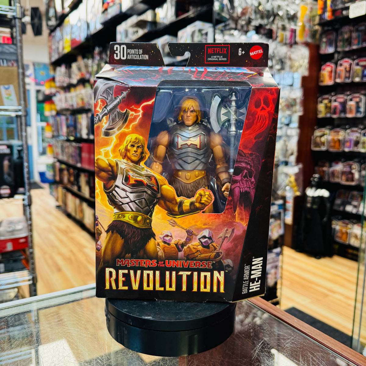 Battle Armor Heman -Revolution- (MOTU Masterverse, Mattel) **SEALED** product image 1, provided for visual reference and