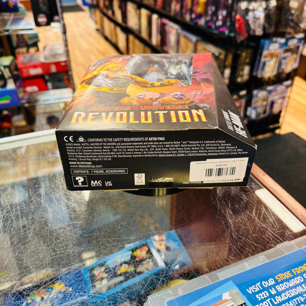Battle Armor Heman -Revolution- (MOTU Masterverse, Mattel) **SEALED** product image 6, provided for visual reference and