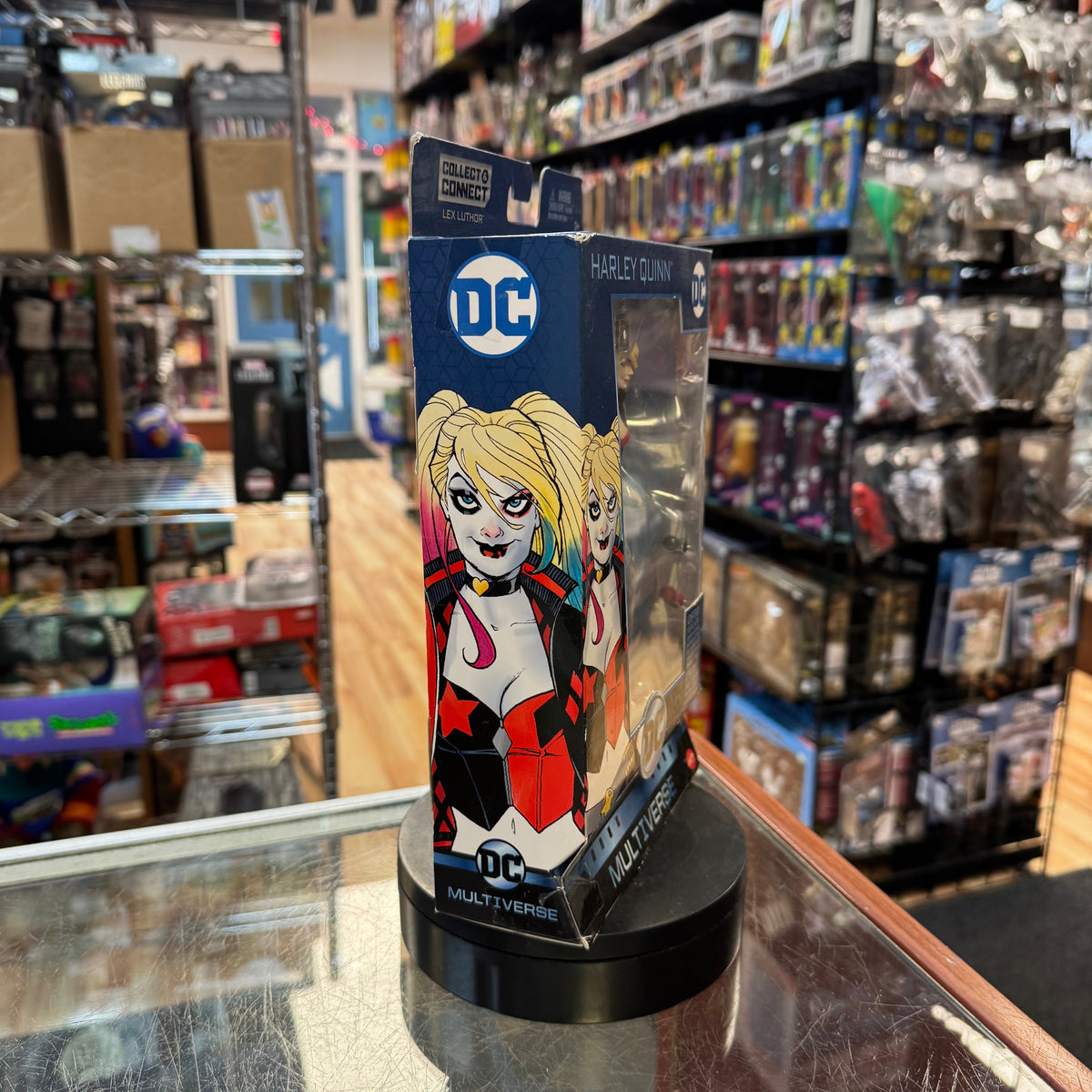 Harley Quinn -BAF Lex Luthor- (DC Multiverse, Mattel) *SEALED* product image 2, provided for visual reference and product