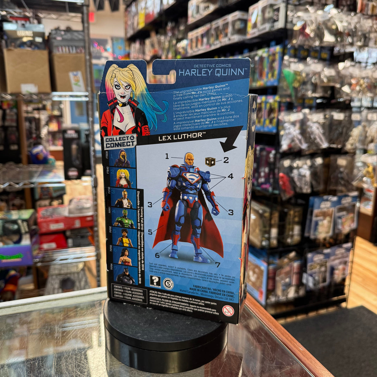 Harley Quinn -BAF Lex Luthor- (DC Multiverse, Mattel) *SEALED* product image 3, provided for visual reference and product