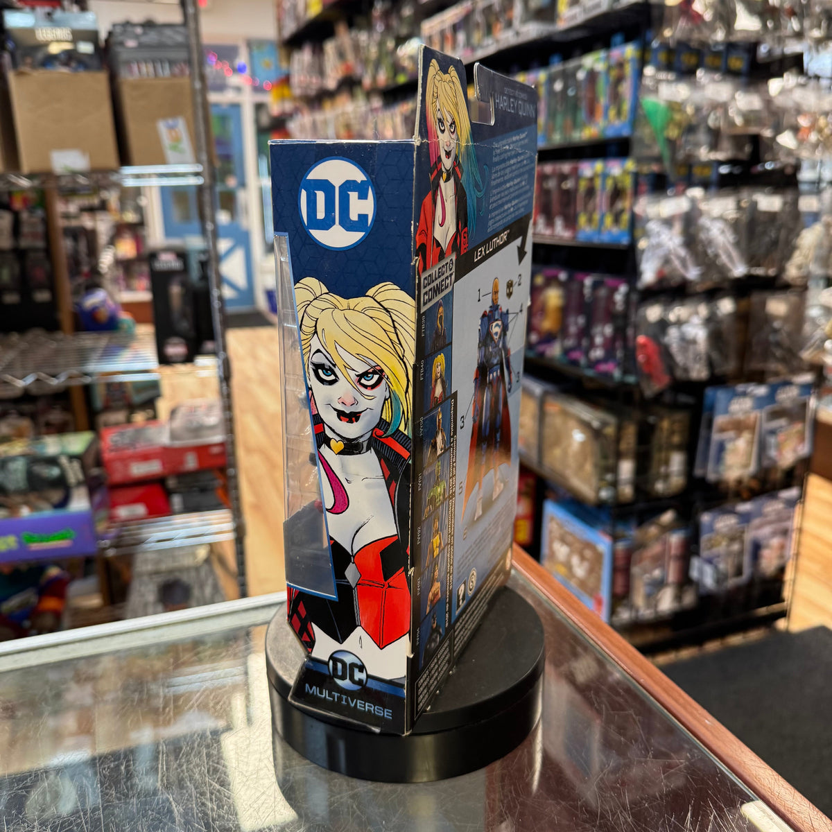 Harley Quinn -BAF Lex Luthor- (DC Multiverse, Mattel) *SEALED* product image 4, provided for visual reference and product