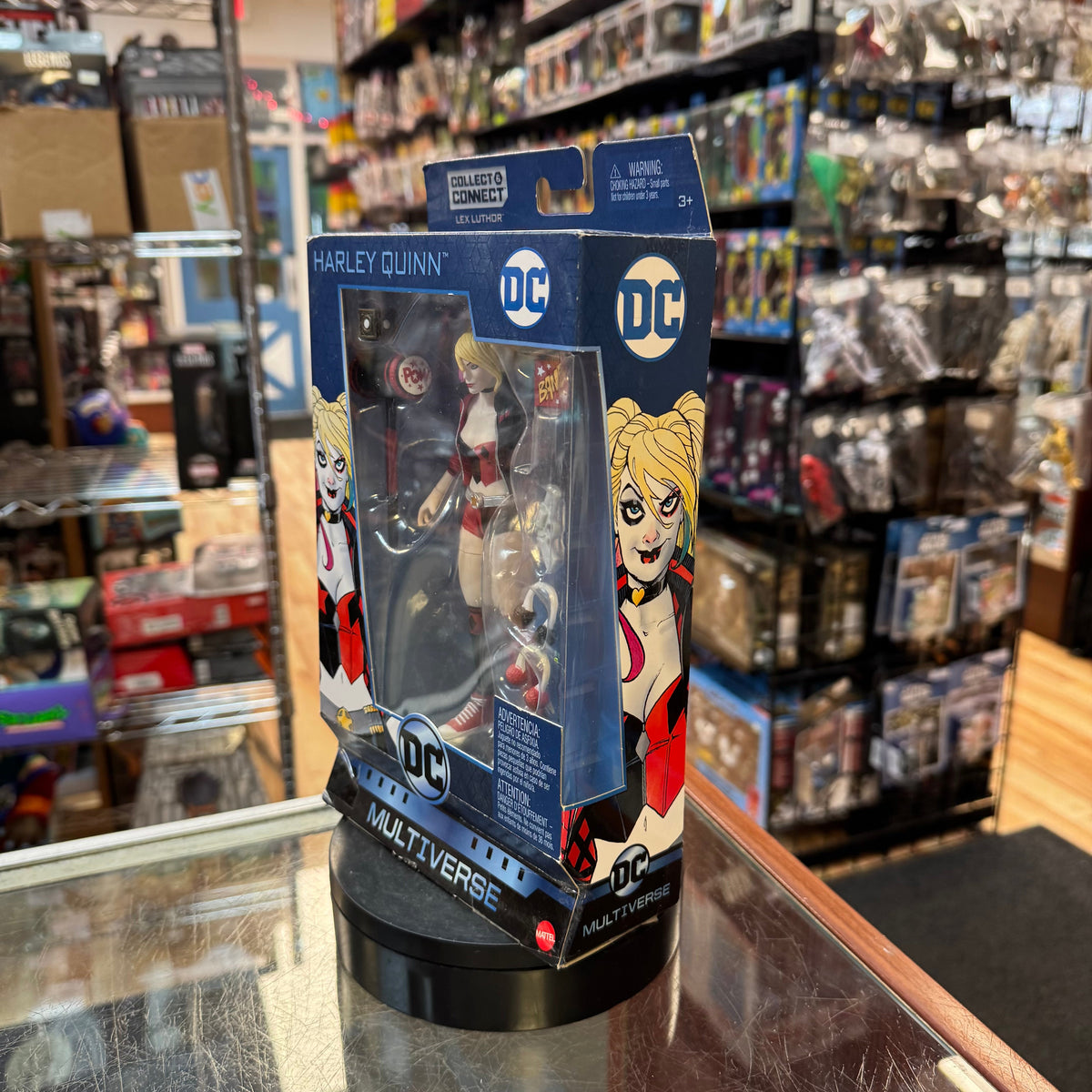 Harley Quinn -BAF Lex Luthor- (DC Multiverse, Mattel) *SEALED* product image 5, provided for visual reference and product