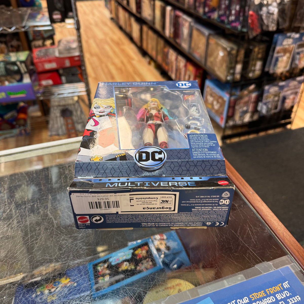 Harley Quinn -BAF Lex Luthor- (DC Multiverse, Mattel) *SEALED* product image 6, provided for visual reference and product