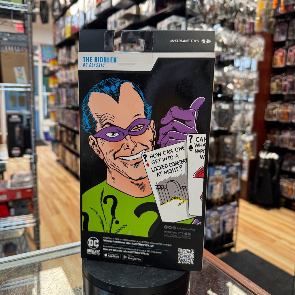 Riddler -DC Classic- (McFarlane, DC Multiverse) *SEALED* product image 3, provided for visual reference and product detail