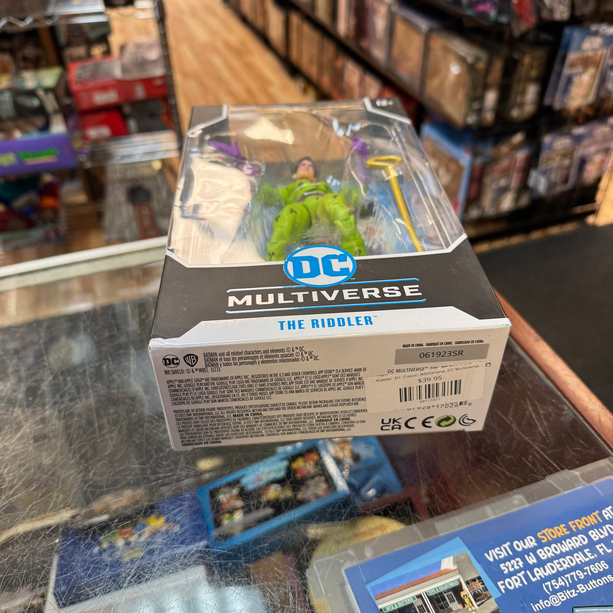 Riddler -DC Classic- (McFarlane, DC Multiverse) *SEALED* product image 5, provided for visual reference and product detail