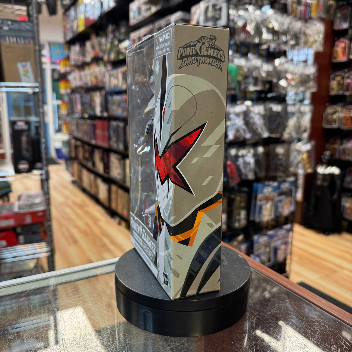 Dino Thunder White Ranger (MMPR Lightning Collection, Hasbro) *SEALED* product image 2, provided for visual reference and