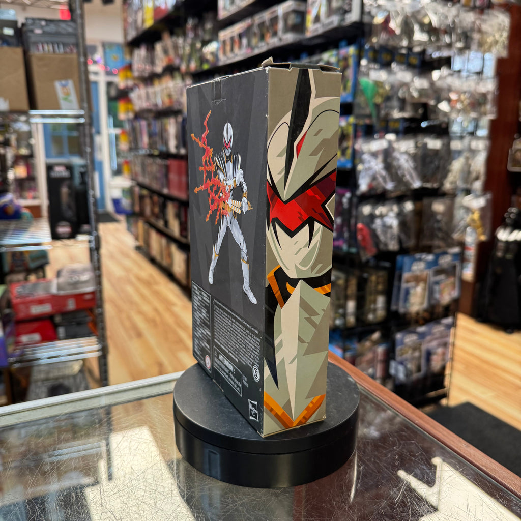 Dino Thunder White Ranger (MMPR Lightning Collection, Hasbro) *SEALED* product image 4, provided for visual reference and