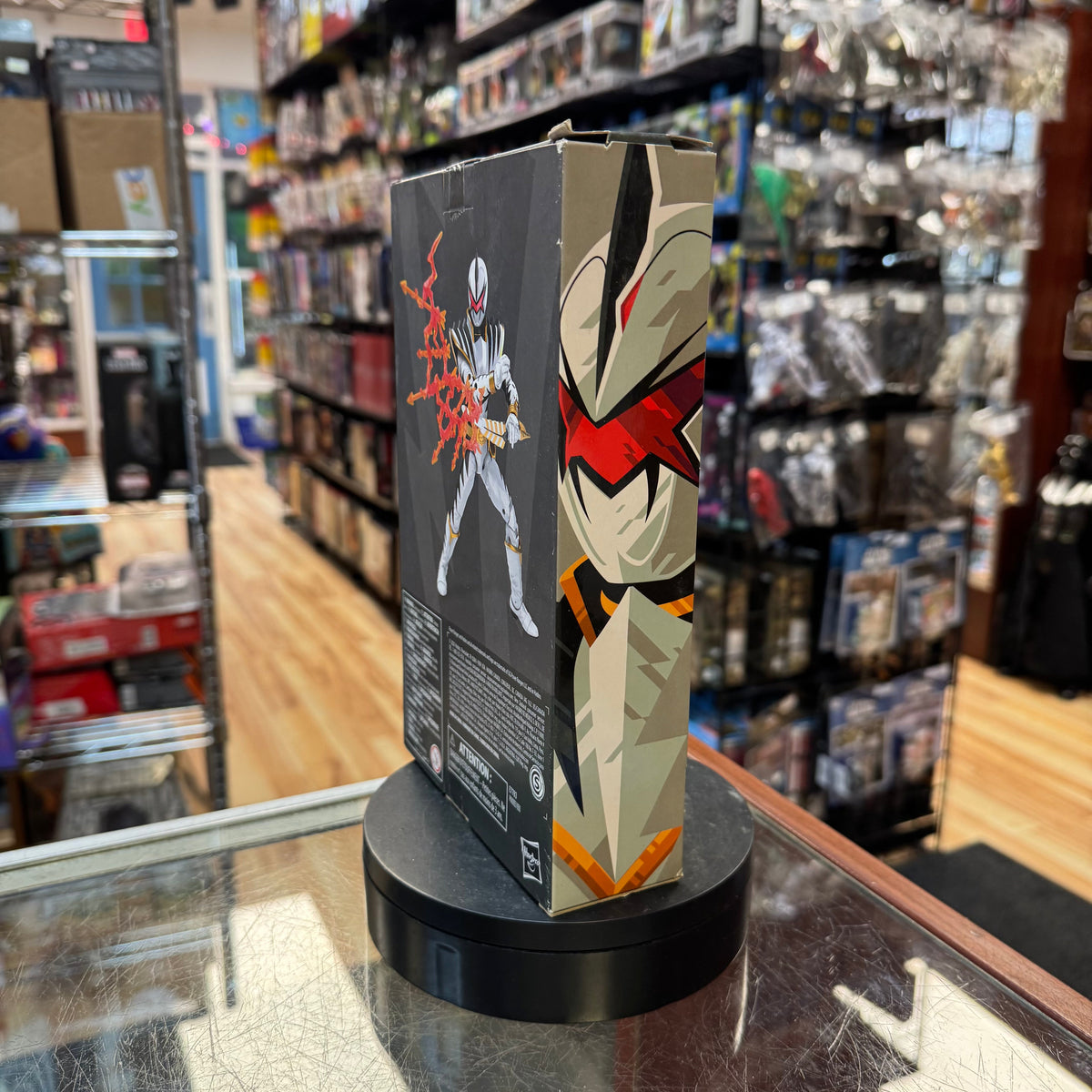 Dino Thunder White Ranger (MMPR Lightning Collection, Hasbro) *SEALED* product image 4, provided for visual reference and