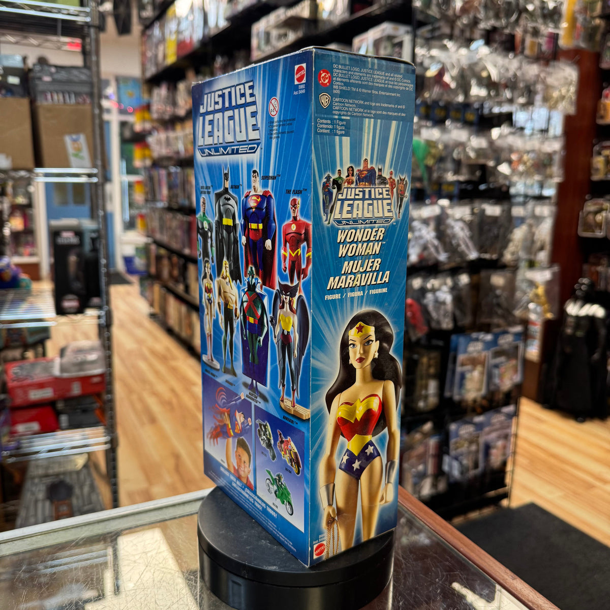Wonder Woman 10" (Justice League Unlimited, Mattel) *NEW* product image 4, provided for visual reference and product detail