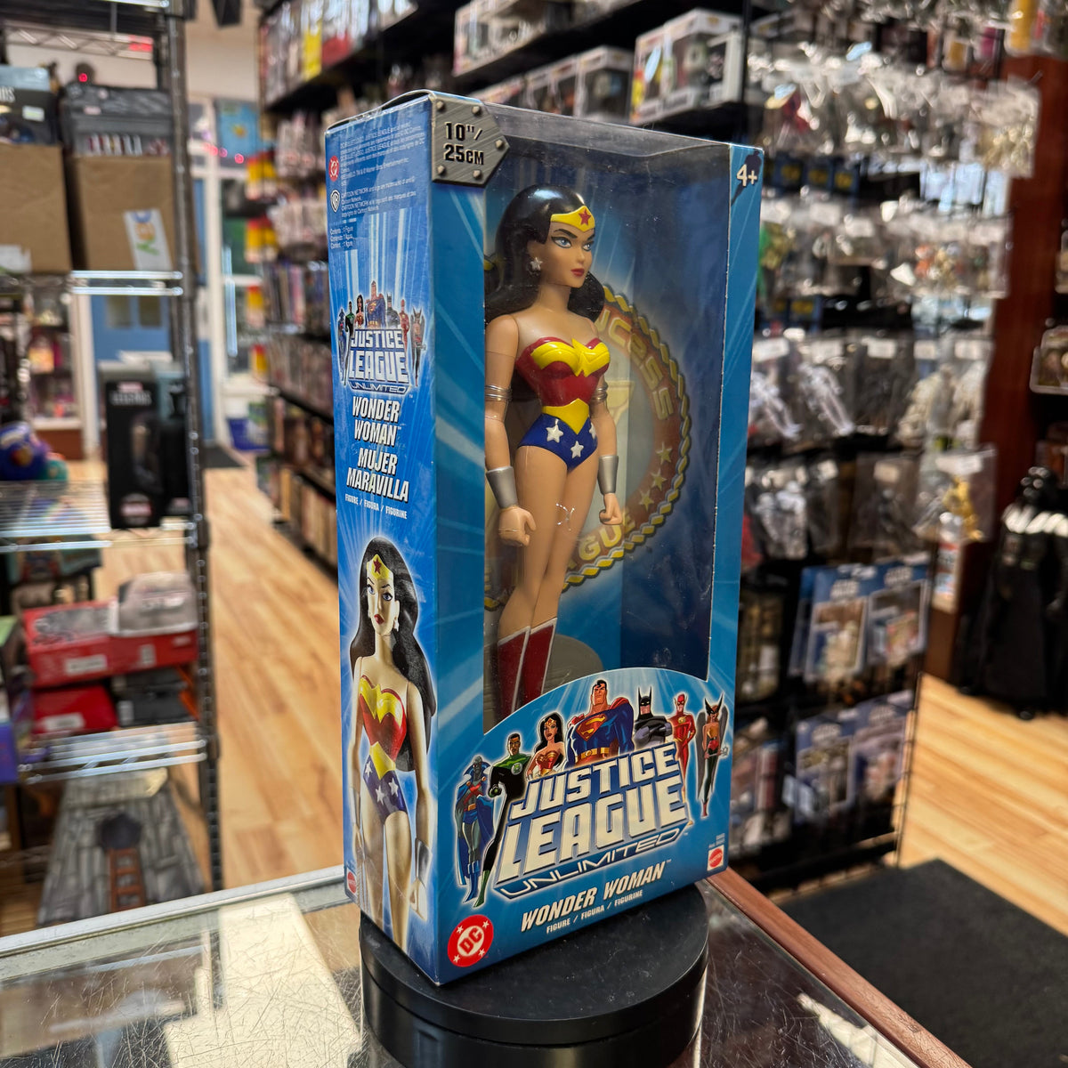 Wonder Woman 10" (Justice League Unlimited, Mattel) *NEW* product image 5, provided for visual reference and product detail