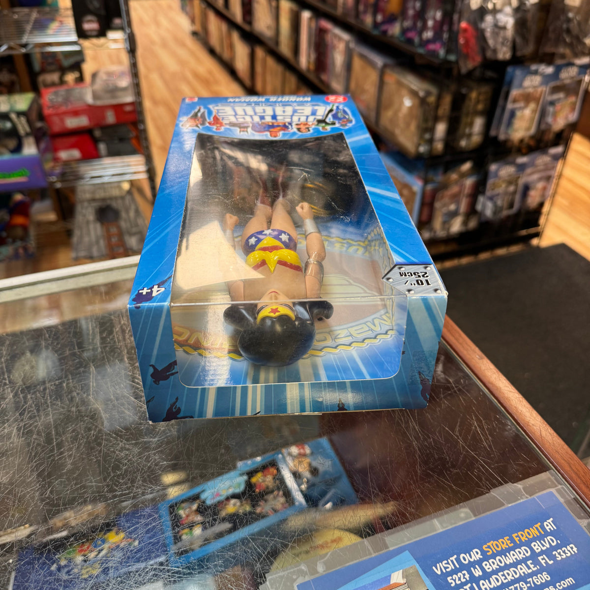 Wonder Woman 10" (Justice League Unlimited, Mattel) *NEW* product image 7, provided for visual reference and product detail