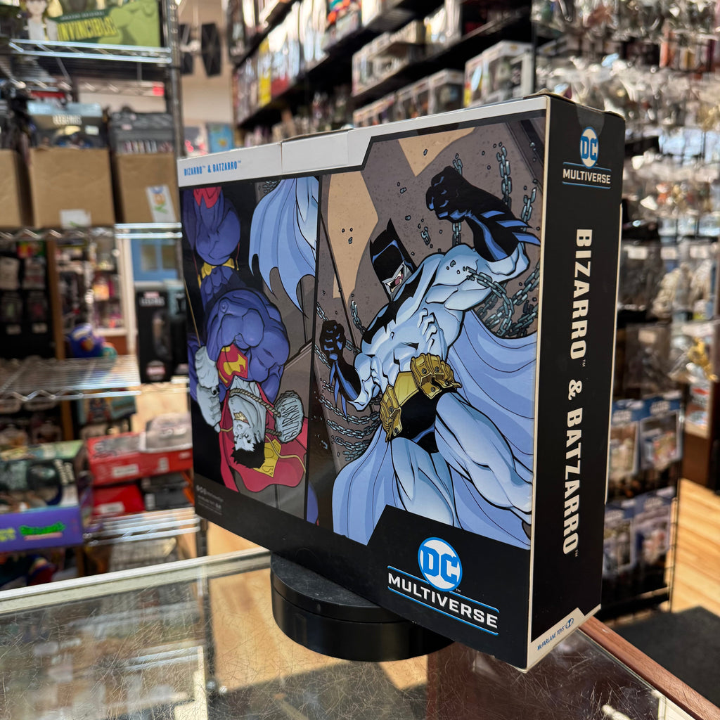 Bizarro & Batzarro (DC Multiverse, McFarlane) **SEALED** product image 4, provided for visual reference and product detail