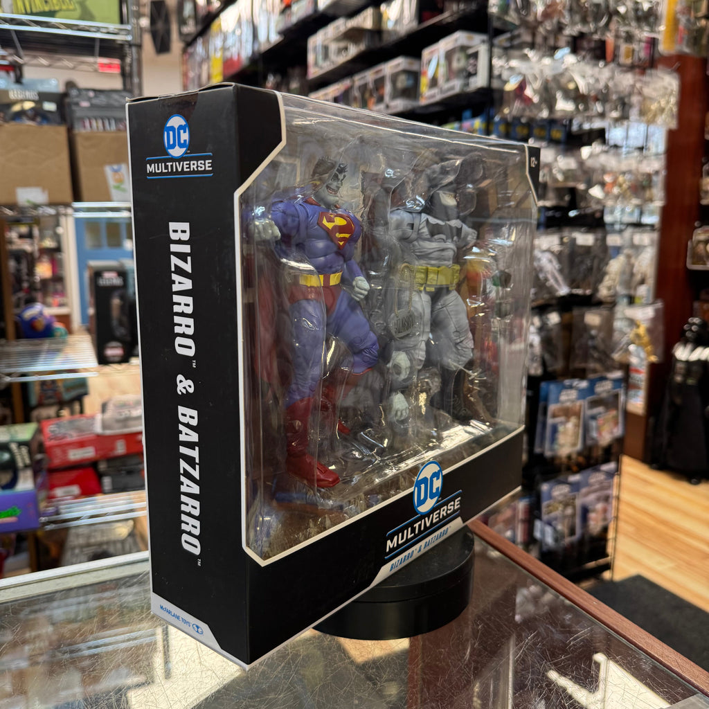 Bizarro & Batzarro (DC Multiverse, McFarlane) **SEALED** product image 5, provided for visual reference and product detail