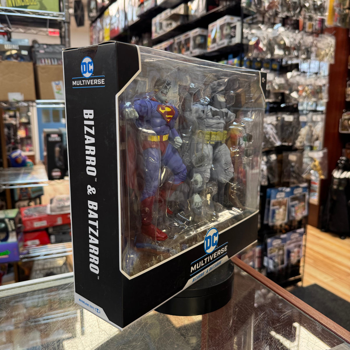 Bizarro & Batzarro (DC Multiverse, McFarlane) **SEALED** product image 5, provided for visual reference and product detail