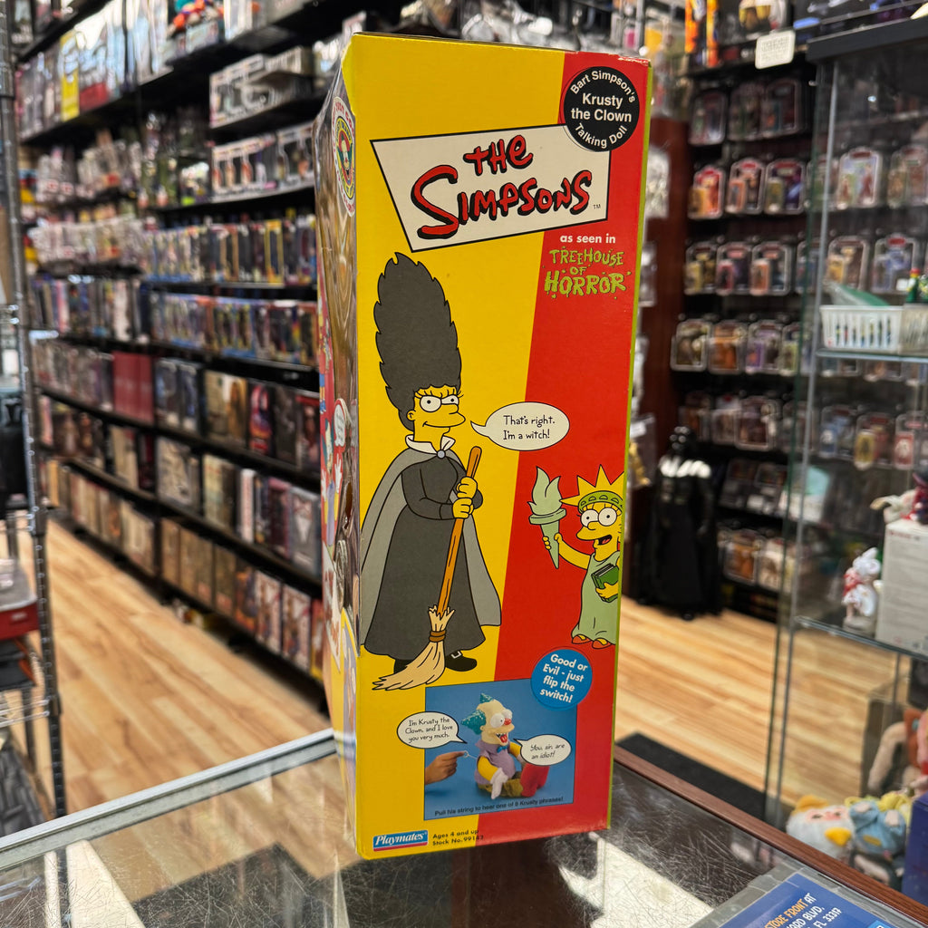 Talking Krusty the Clown (The Simpsons, Playmates) **WORKING** product image 2, provided for visual reference and product