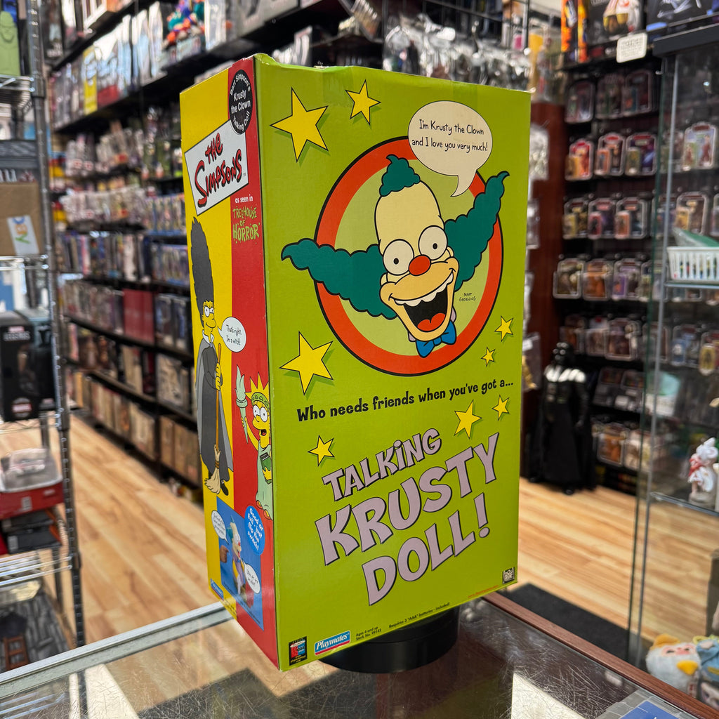 Talking Krusty the Clown (The Simpsons, Playmates) **WORKING** product image 3, provided for visual reference and product