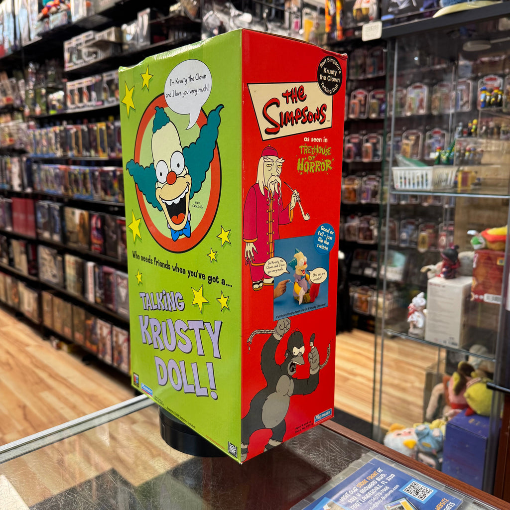 Talking Krusty the Clown (The Simpsons, Playmates) **WORKING** product image 4, provided for visual reference and product