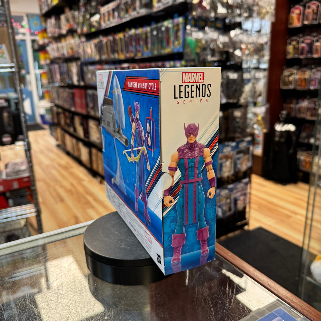 Hawkeye with Skycycle (Marvel Legends, Hasbro) *SEALED* product image 4, provided for visual reference and product detail