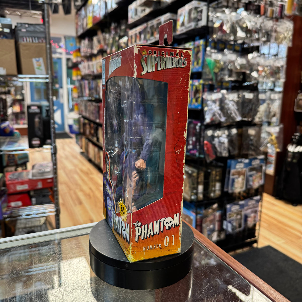 Ghost Who Walks Phantom (The Phantom, NECA) **SEALED** product image 2, provided for visual reference and product detail