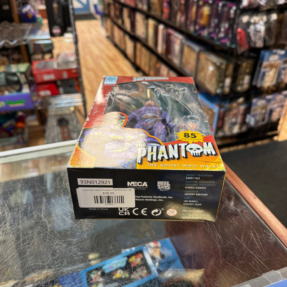 Ghost Who Walks Phantom (The Phantom, NECA) **SEALED** product image 6, provided for visual reference and product detail