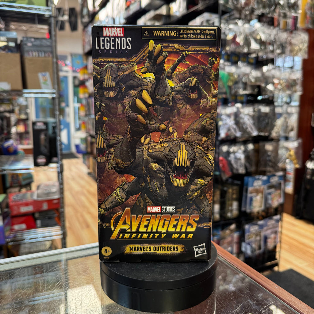 Outrider (Marvel Legends, Hasbro) **SEALED** product image 1, provided for visual reference and product detail review