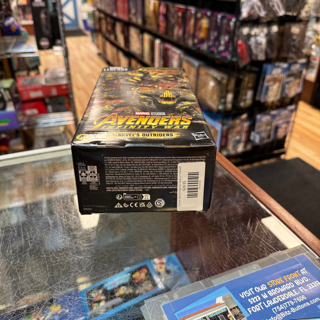 Outrider (Marvel Legends, Hasbro) **SEALED** product image 6, provided for visual reference and product detail review