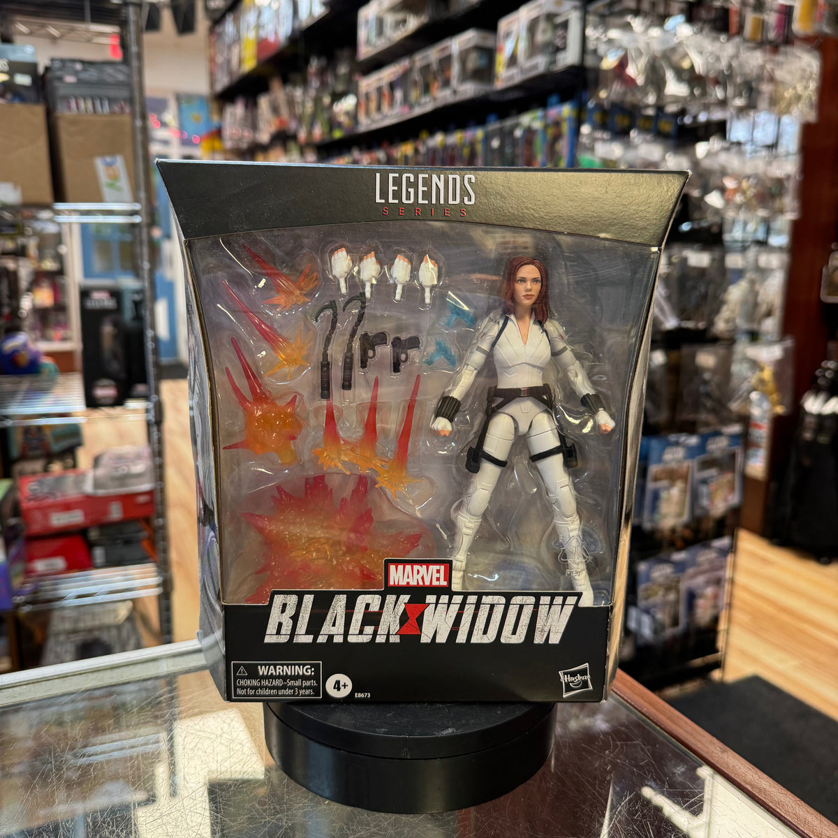 Black Widow -Deluxe- (Marvel Legends, Hasbro) *SEALED* product image 1, provided for visual reference and product detail