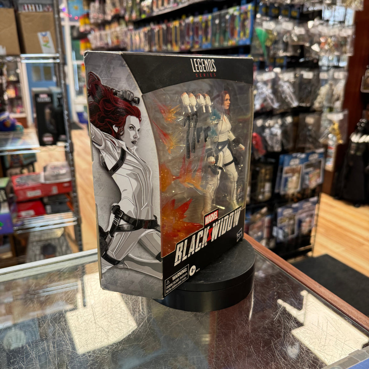 Black Widow -Deluxe- (Marvel Legends, Hasbro) *SEALED* product image 4, provided for visual reference and product detail