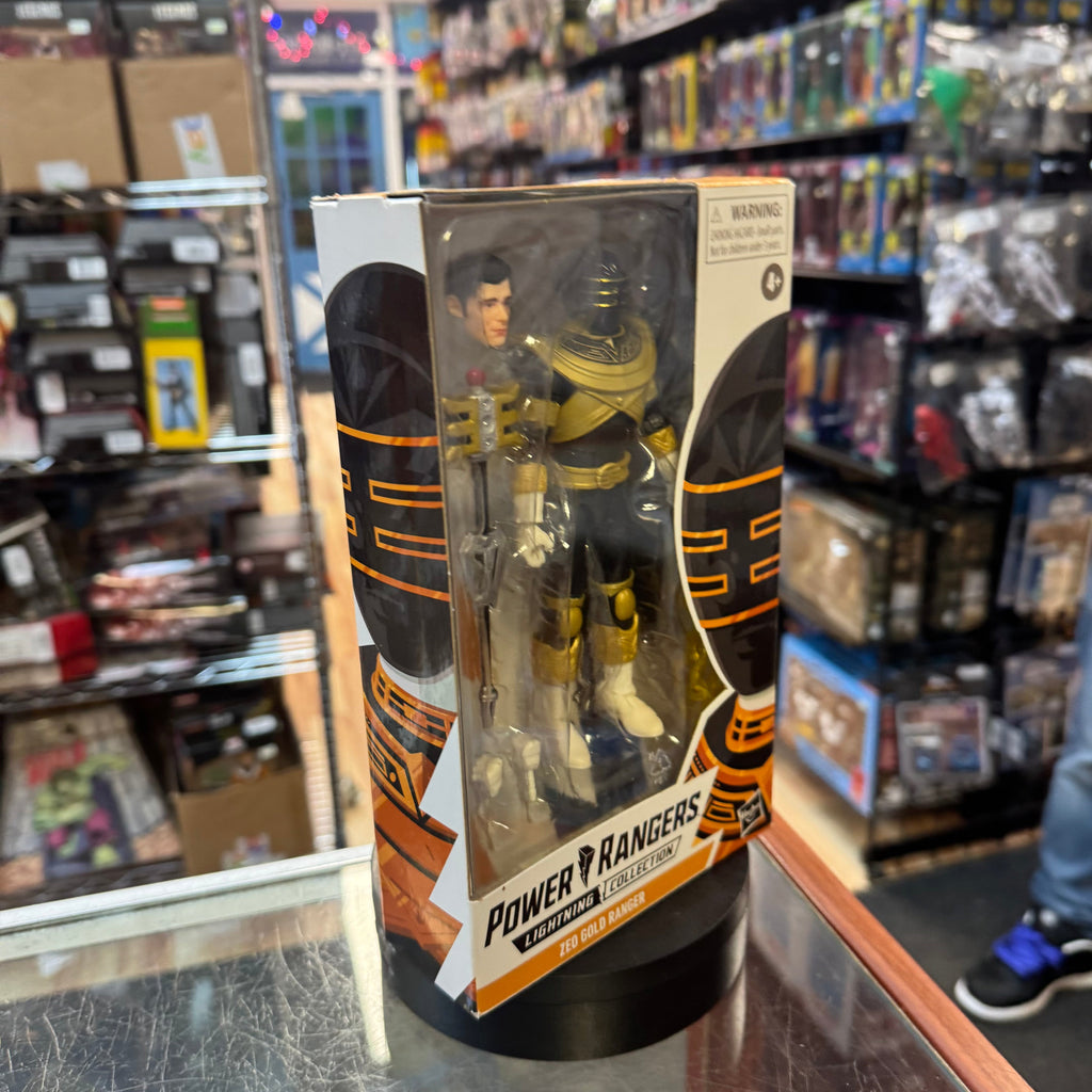 Zeo Gold Ranger (MMPR Power Ranger, Hasbro) **SEALED** product image 4, provided for visual reference and product detail