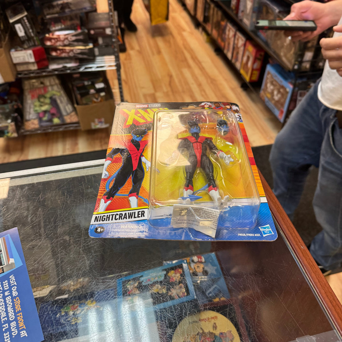 Night Crawler -X-Men 97- (Marvel Legends, Hasbro) **SEALED** product image 5, provided for visual reference and product