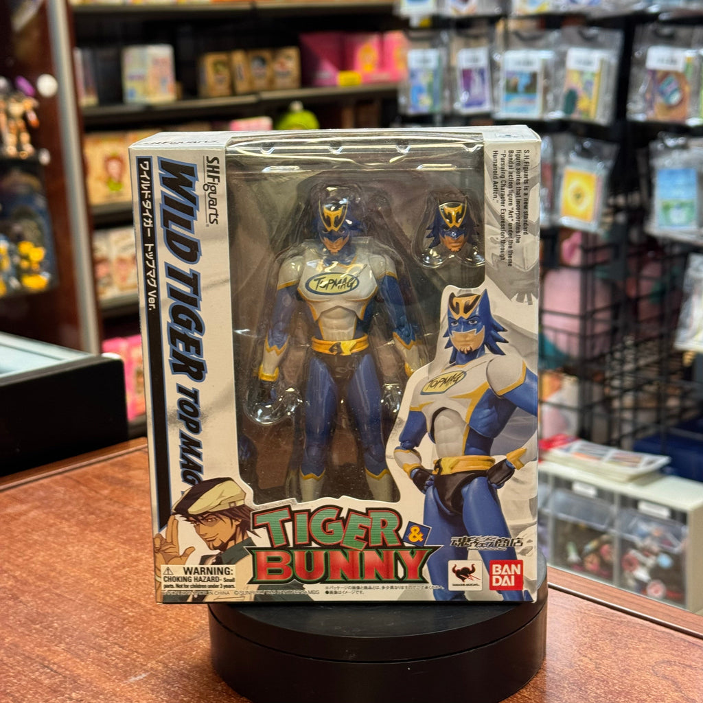Top Mag Wild Tiger (Tiger & Bunny, Bandai SH Figaurts) **SEALED** product image 1, provided for visual reference and product