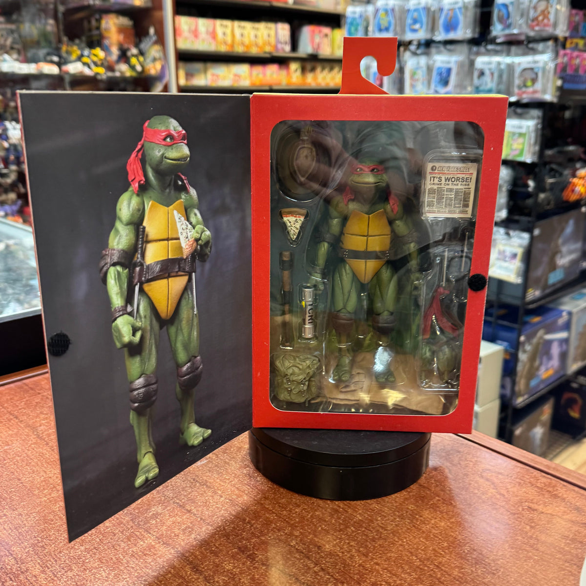 Raphael 35th Anniversary (Neca, TMNT) **SEALED** product image 2, provided for visual reference and product detail review