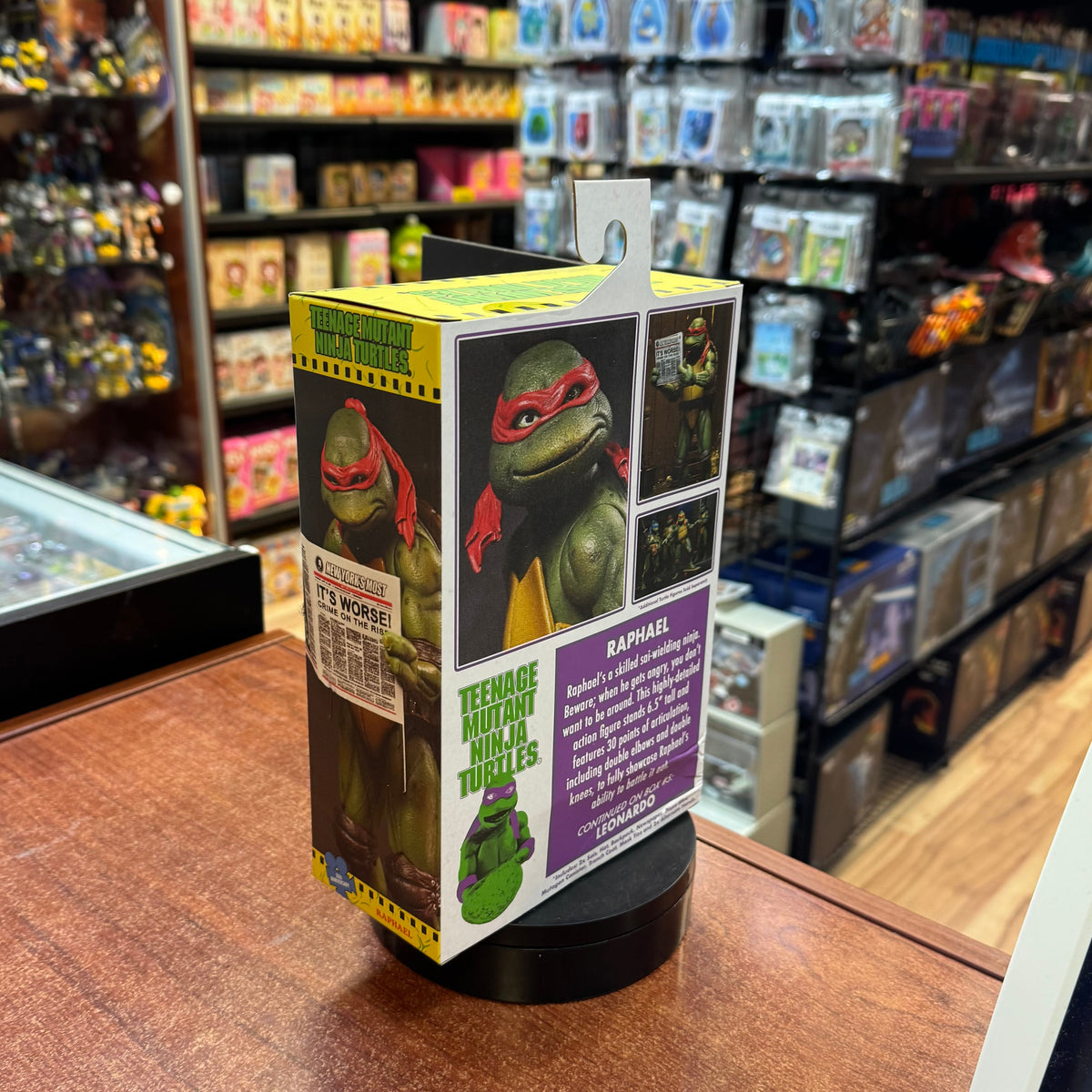 Raphael 35th Anniversary (Neca, TMNT) **SEALED** product image 4, provided for visual reference and product detail review