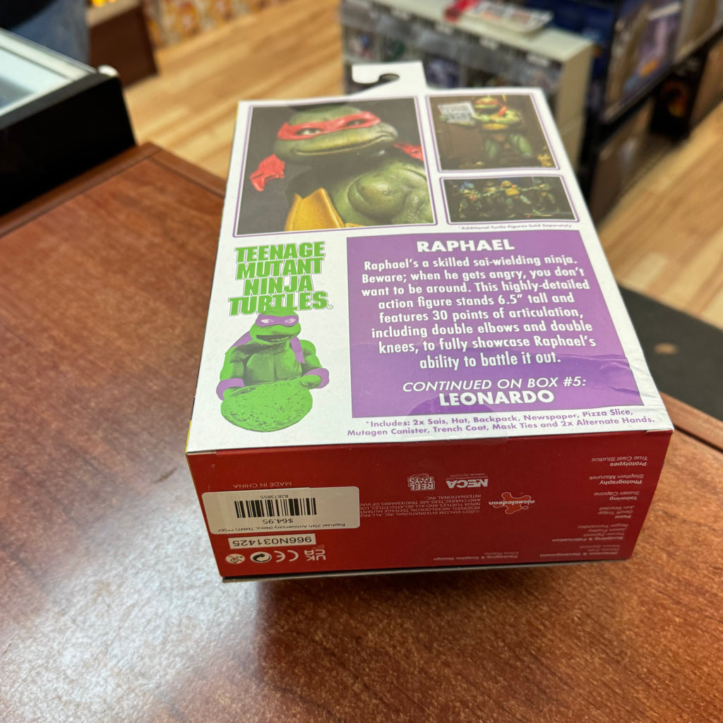 Raphael 35th Anniversary (Neca, TMNT) **SEALED** product image 6, provided for visual reference and product detail review