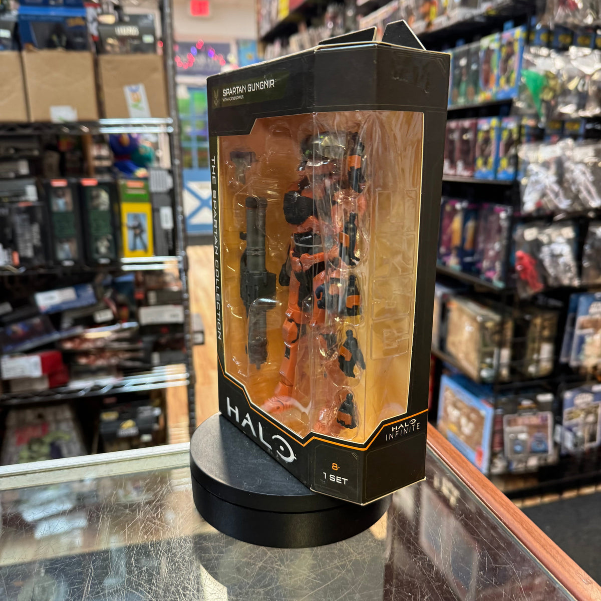 Spartan Gungnir (Halo Spartan Colleciton, Jazwares) **SEALED** product image 2, provided for visual reference and product