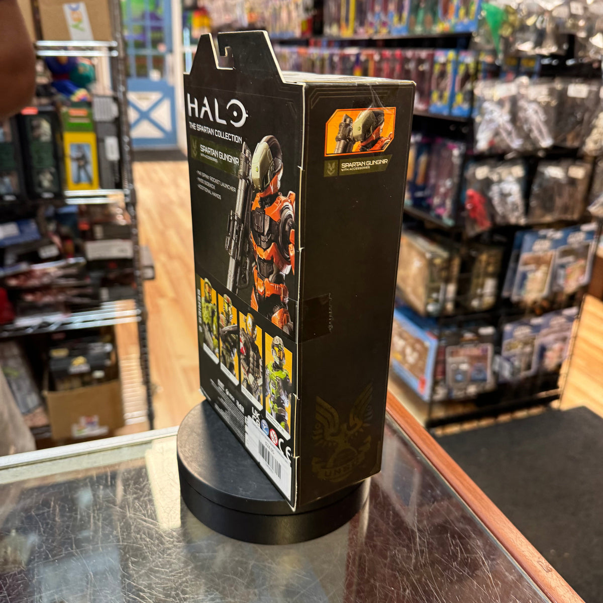 Spartan Gungnir (Halo Spartan Colleciton, Jazwares) **SEALED** product image 4, provided for visual reference and product