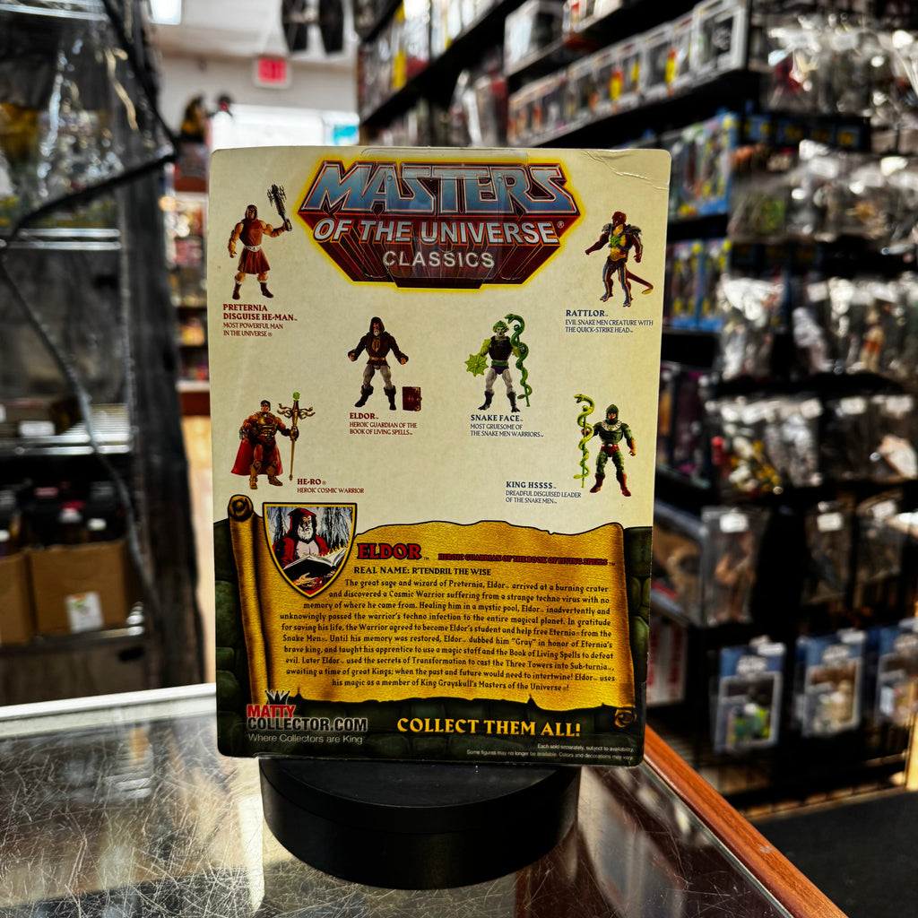 Eldor (Mattel, Classics, MOTU) **SEALED** product image 3, provided for visual reference and product detail review