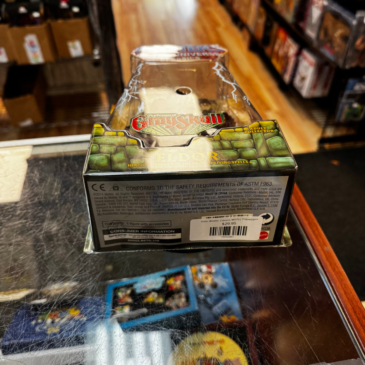 Eldor (Mattel, Classics, MOTU) **SEALED** product image 5, provided for visual reference and product detail review
