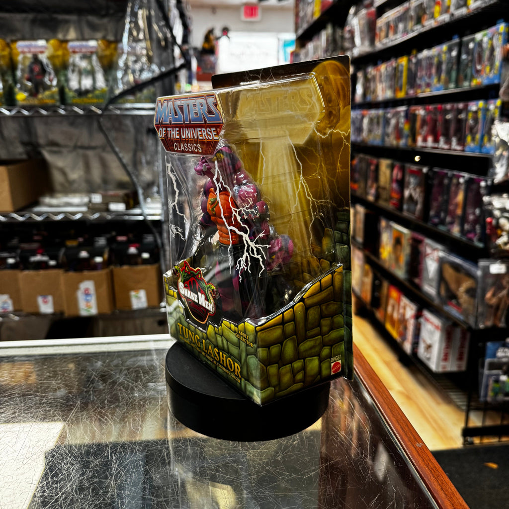 Tung Lashor (Mattel, Classics, MOTU) **SEALED** product image 4, provided for visual reference and product detail review