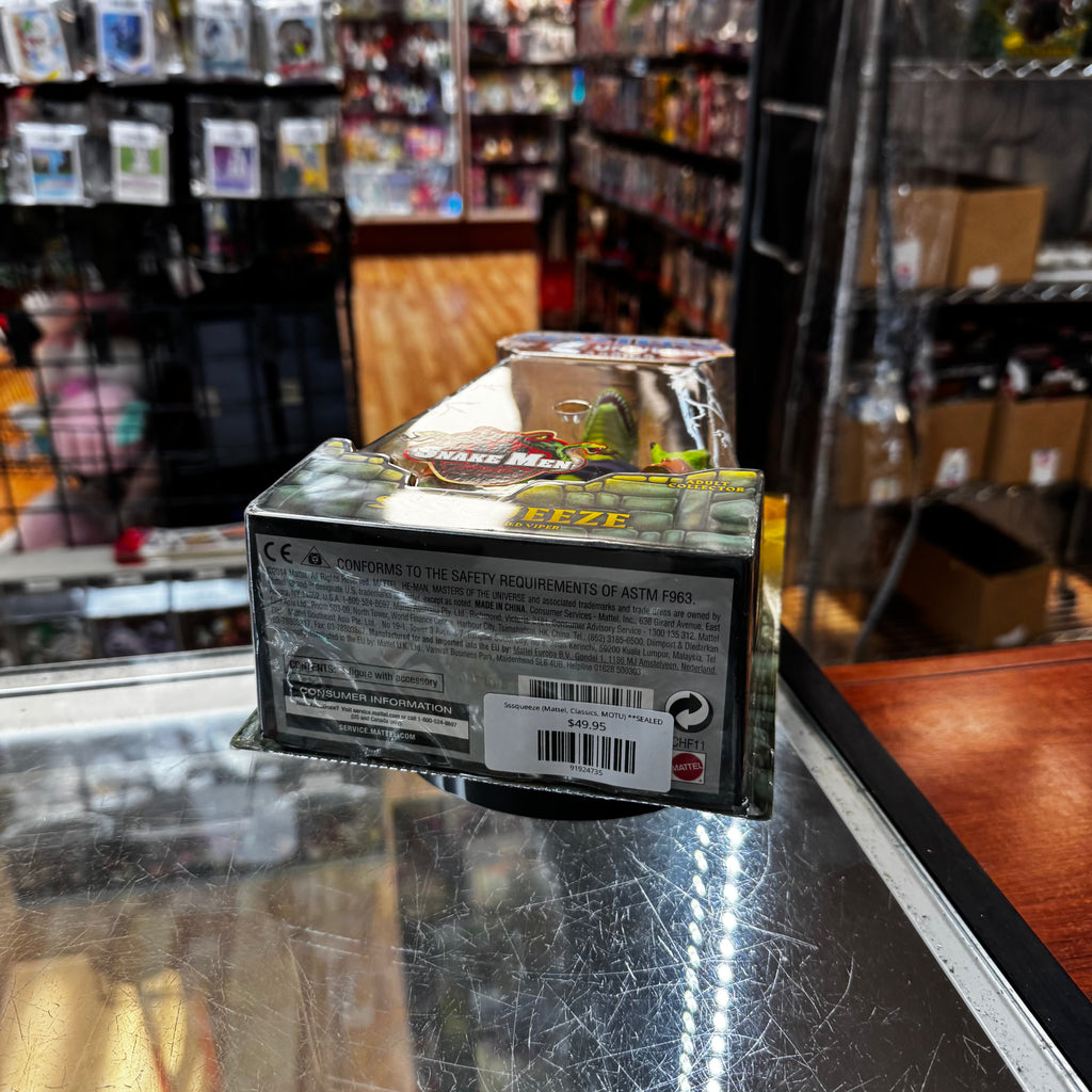 Sssqueeze (Mattel, Classics, MOTU) **SEALED** product image 5, provided for visual reference and product detail review