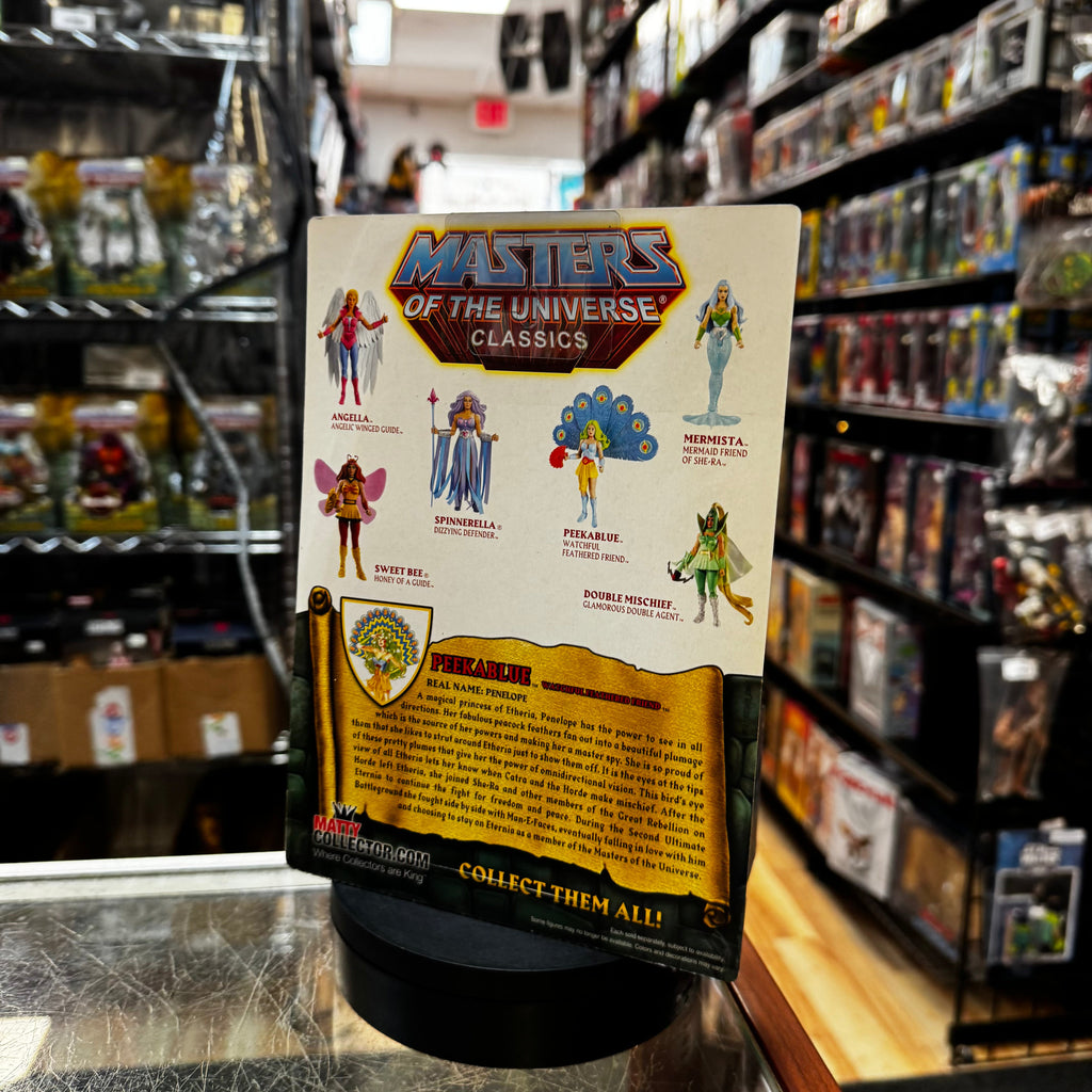 PeekAblue (Mattel, MOTU Classics) **SEALED** product image 3, provided for visual reference and product detail review
