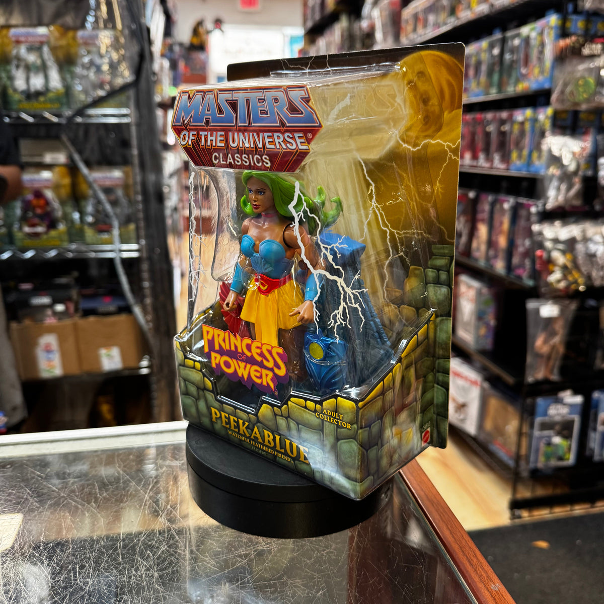 PeekAblue (Mattel, MOTU Classics) **SEALED** product image 5, provided for visual reference and product detail review