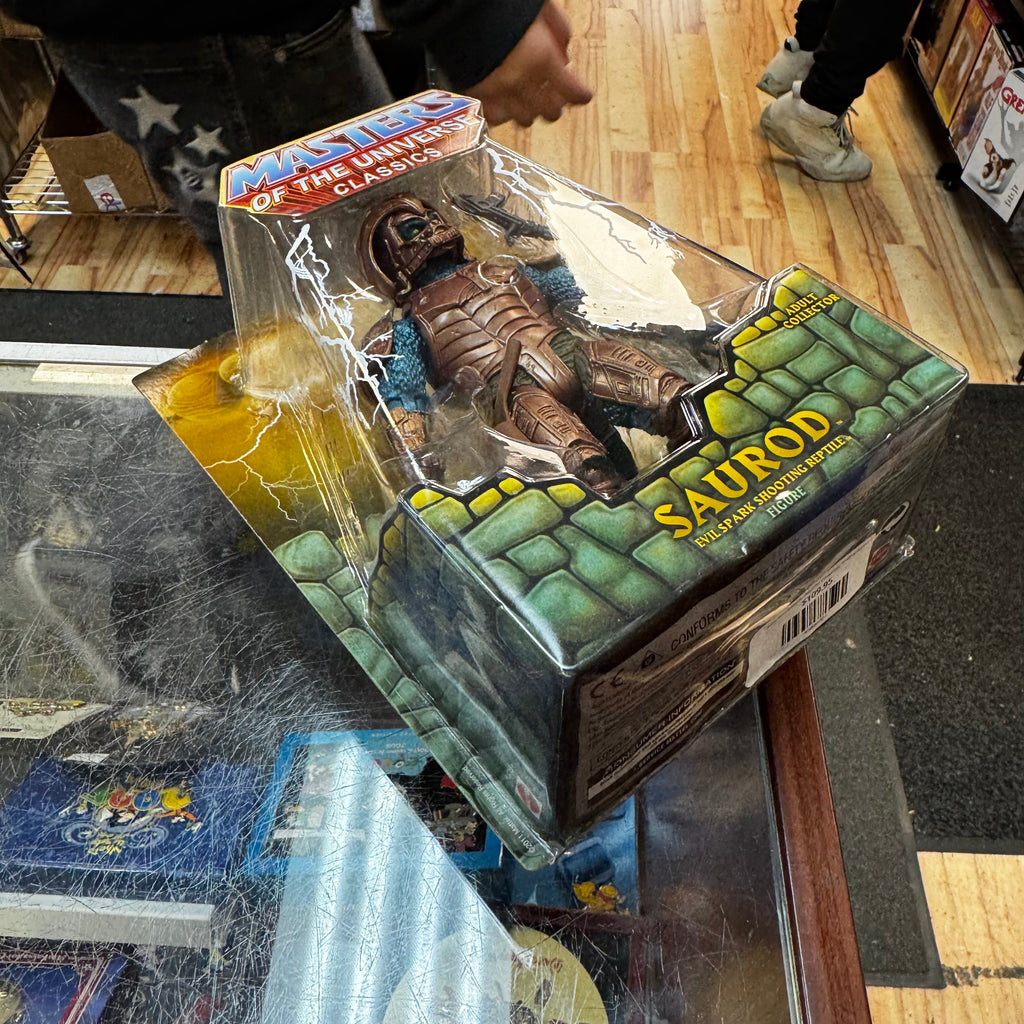Saurod (Mattel, MOTU Classics) **SEALED** product image 5, provided for visual reference and product detail review