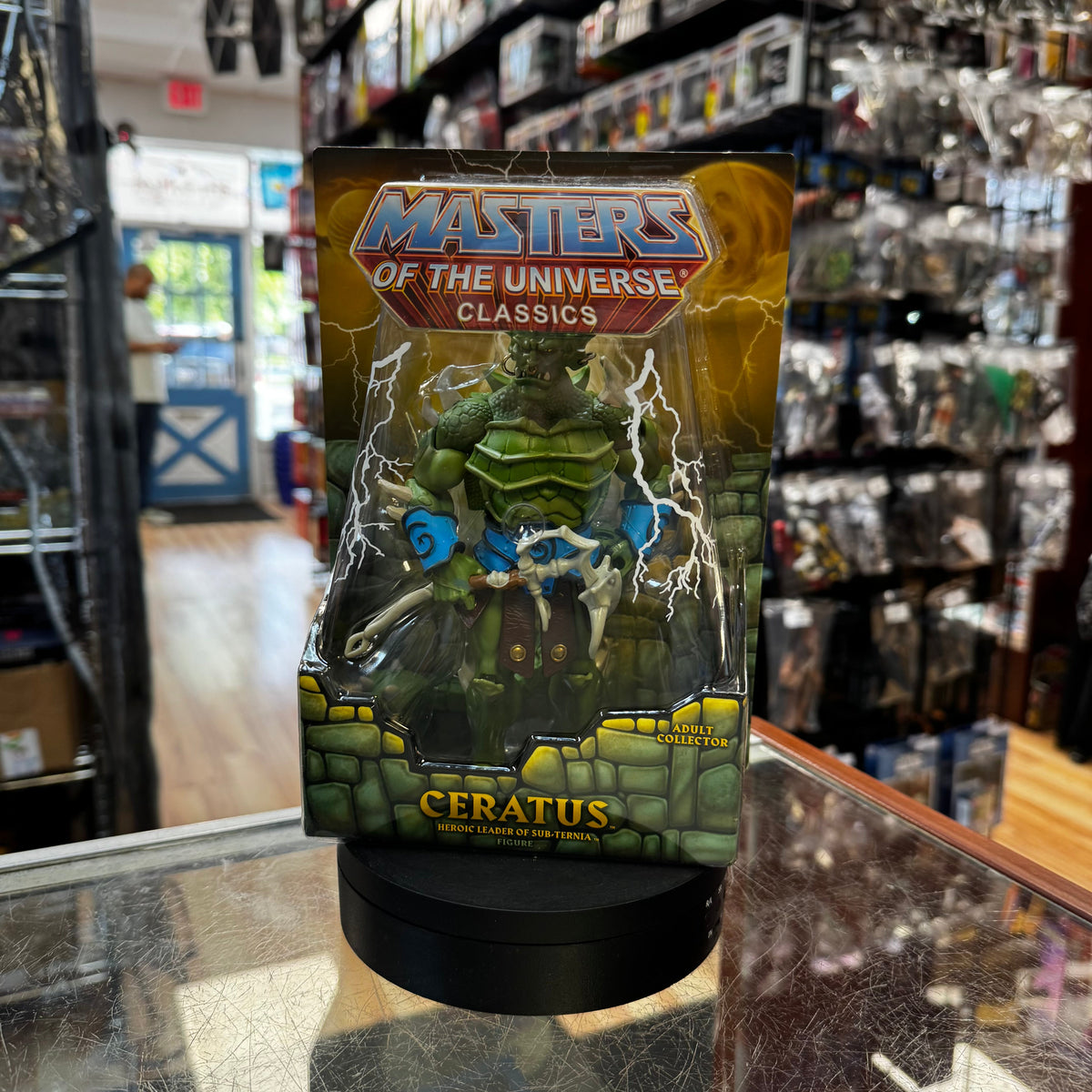 Ceratus (Mattel, Classics, MOTU) **SEALED** product image 1, provided for visual reference and product detail review