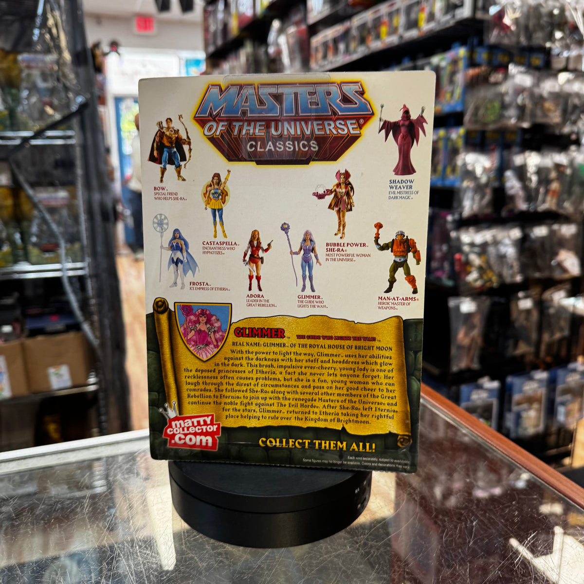 Glimmer (Mattel, Classics, MOTU) **SEALED** product image 3, provided for visual reference and product detail review