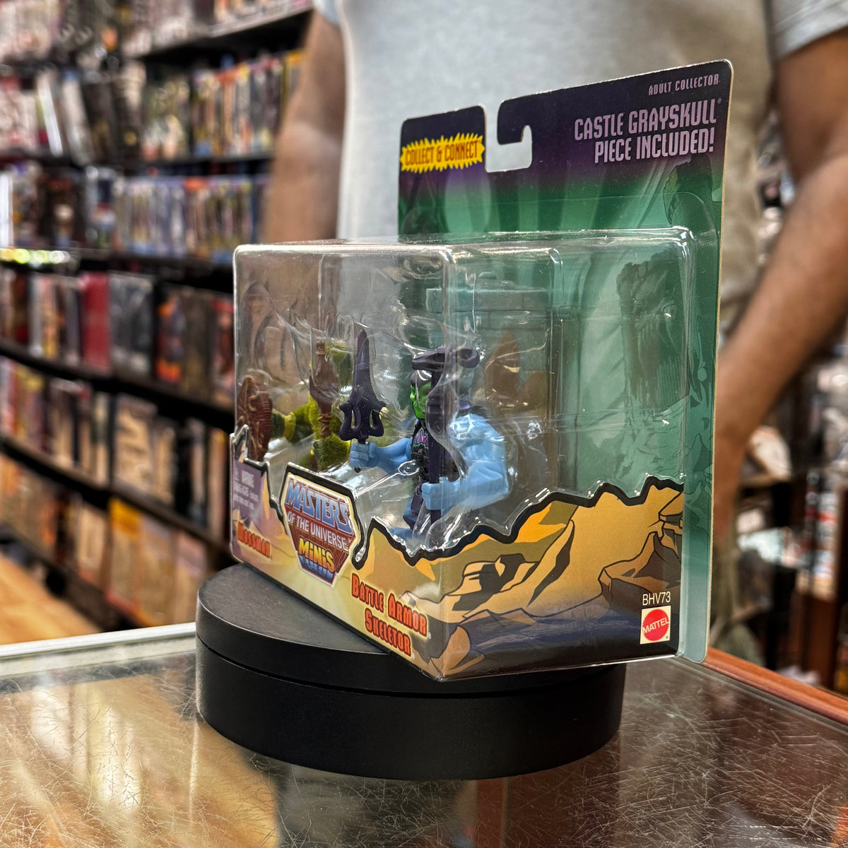 Mossman & Battle Armor Skeletor (Mattel, Mini MOTU) **SEALED** product image 2, provided for visual reference and product