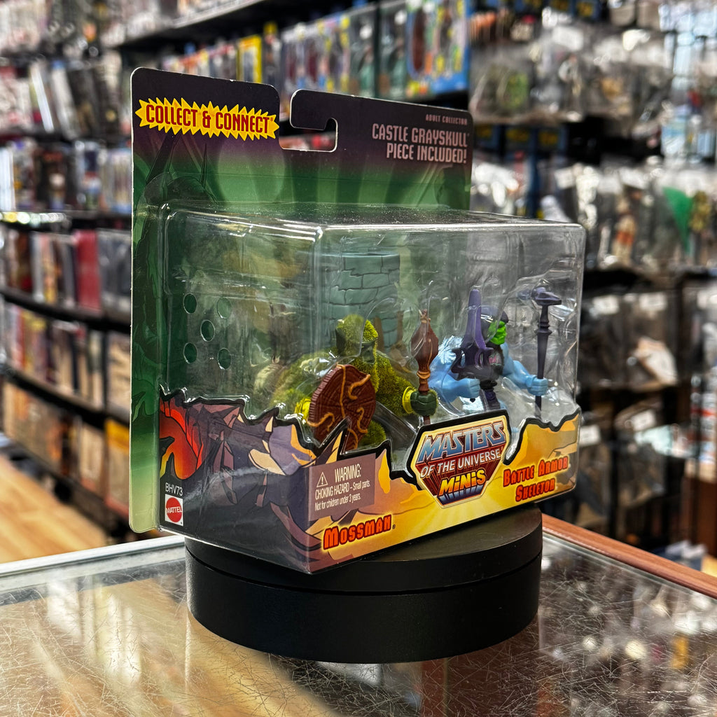 Mossman & Battle Armor Skeletor (Mattel, Mini MOTU) **SEALED** product image 5, provided for visual reference and product