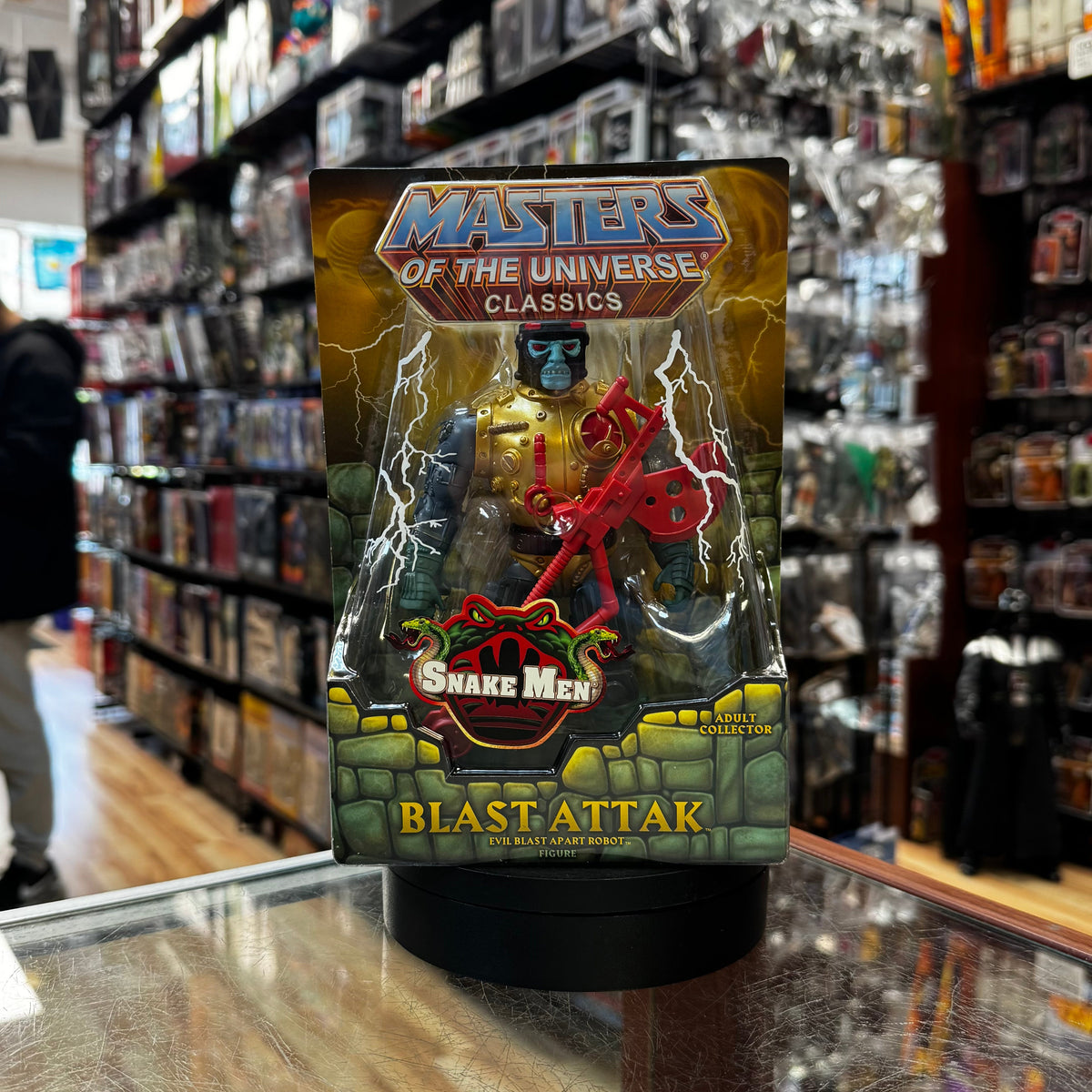 Blast Attack (Mattel, Classics, MOTU) **SEALED** product image 1, provided for visual reference and product detail review