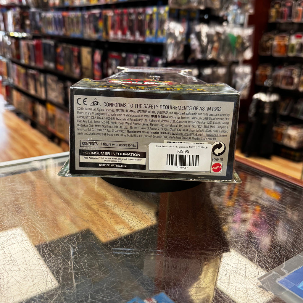 Blast Attack (Mattel, Classics, MOTU) **SEALED** product image 6, provided for visual reference and product detail review