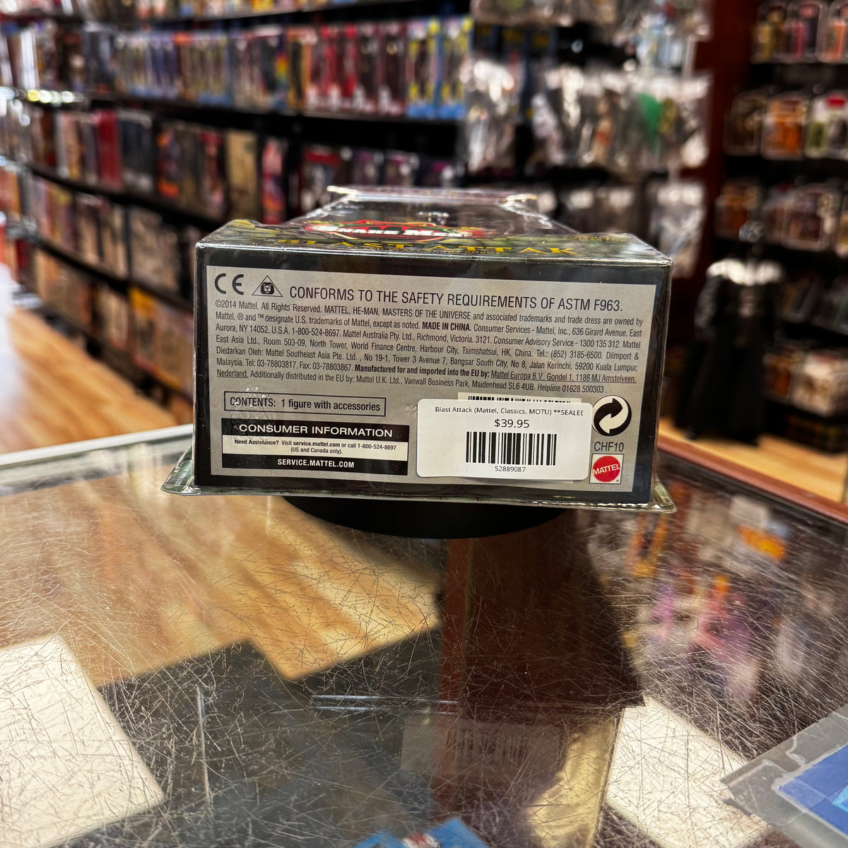 Blast Attack (Mattel, Classics, MOTU) **SEALED** product image 6, provided for visual reference and product detail review